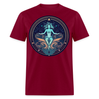 Thumbnail for Men's Mystic Aquarius Classic T-Shirt - burgundy