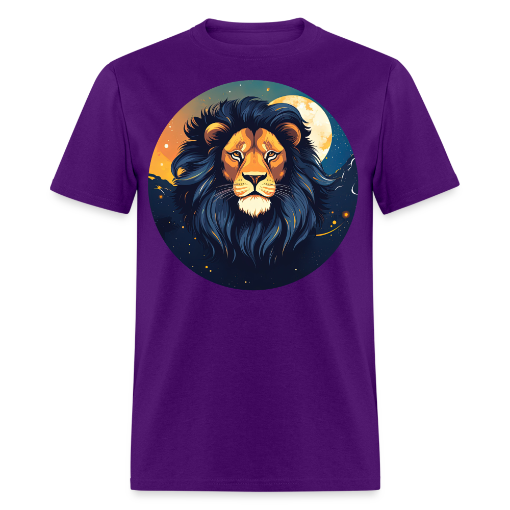 Men's Mystic Leo Classic T-Shirt - purple