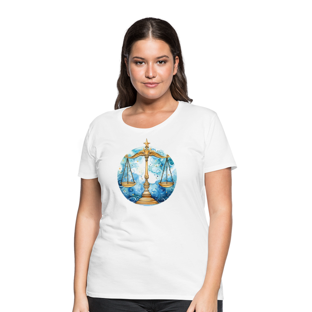 Women’sMythical Libra Premium T-Shirt - white