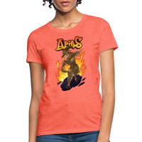 Thumbnail for Women's Aries Narihndrab T-Shirt - heather coral