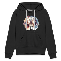 Thumbnail for Women’s Mythical Gemini Premium Hoodie - black