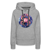 Thumbnail for Women’s Mythical Cancer Premium Hoodie - heather grey