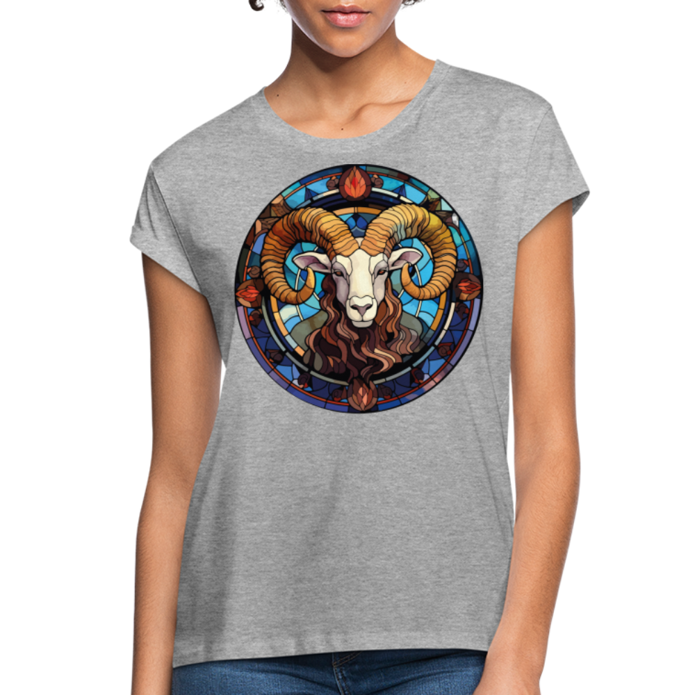 Women's Mosaic Aries Relaxed Fit T-Shirt - heather gray