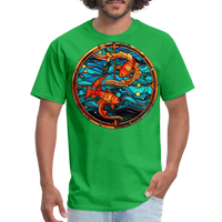 Thumbnail for Men's Mosaic Pisces Classic T-Shirt - bright green