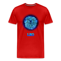 Thumbnail for Men's Leo Premium T-Shirt - red