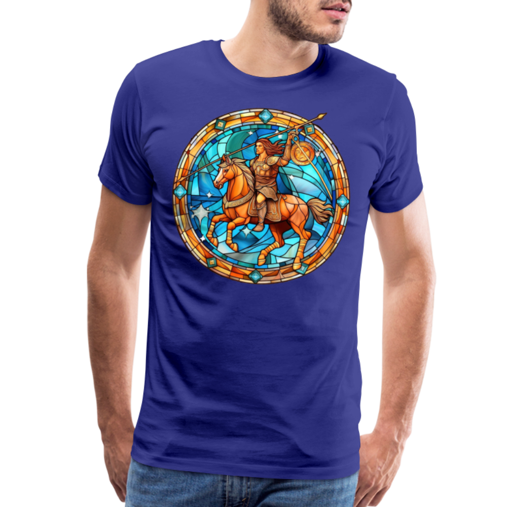 Men's Mosaic Sagittarius Premium T-Shirt - royal blue