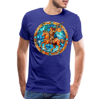 Thumbnail for Men's Mosaic Sagittarius Premium T-Shirt - royal blue