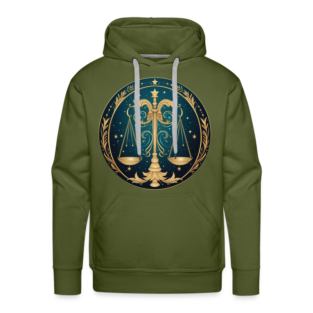 Men’s Mystic Libra Premium Hoodie - olive green