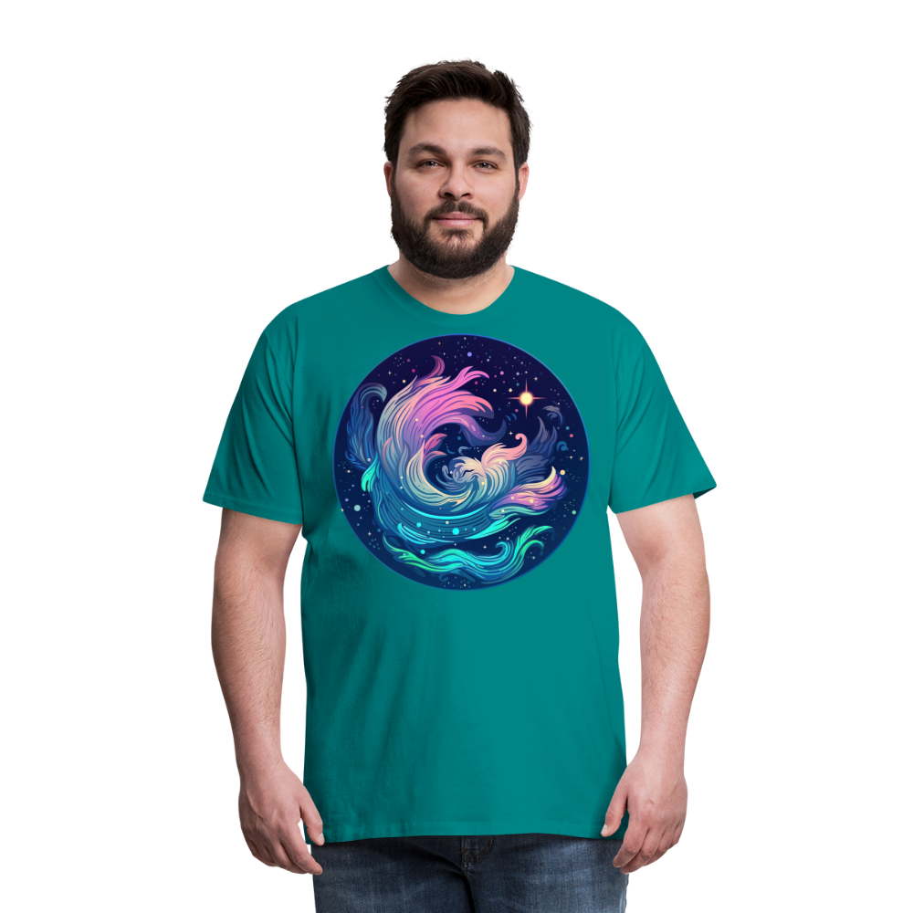 Men's Magic Aquarius Premium T-Shirt - teal