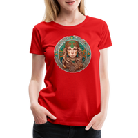 Thumbnail for Women’s Mythical Virgo Premium T-Shirt - red