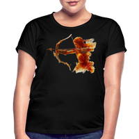 Thumbnail for Women's Astral Sagittarius Relaxed Fit T-Shirt - black