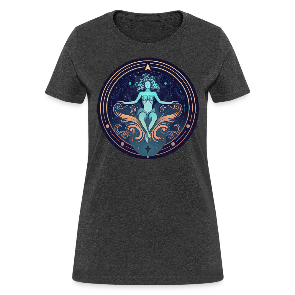 Women's Mystic Aquarius T-Shirt - heather black