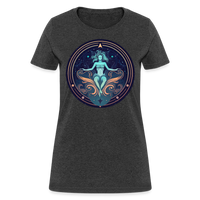 Thumbnail for Women's Mystic Aquarius T-Shirt - heather black