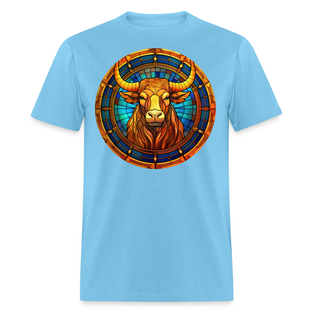 Men's Mosaic Taurus Classic T-Shirt - aquatic blue