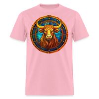 Thumbnail for Men's Mosaic Taurus Classic T-Shirt - pink