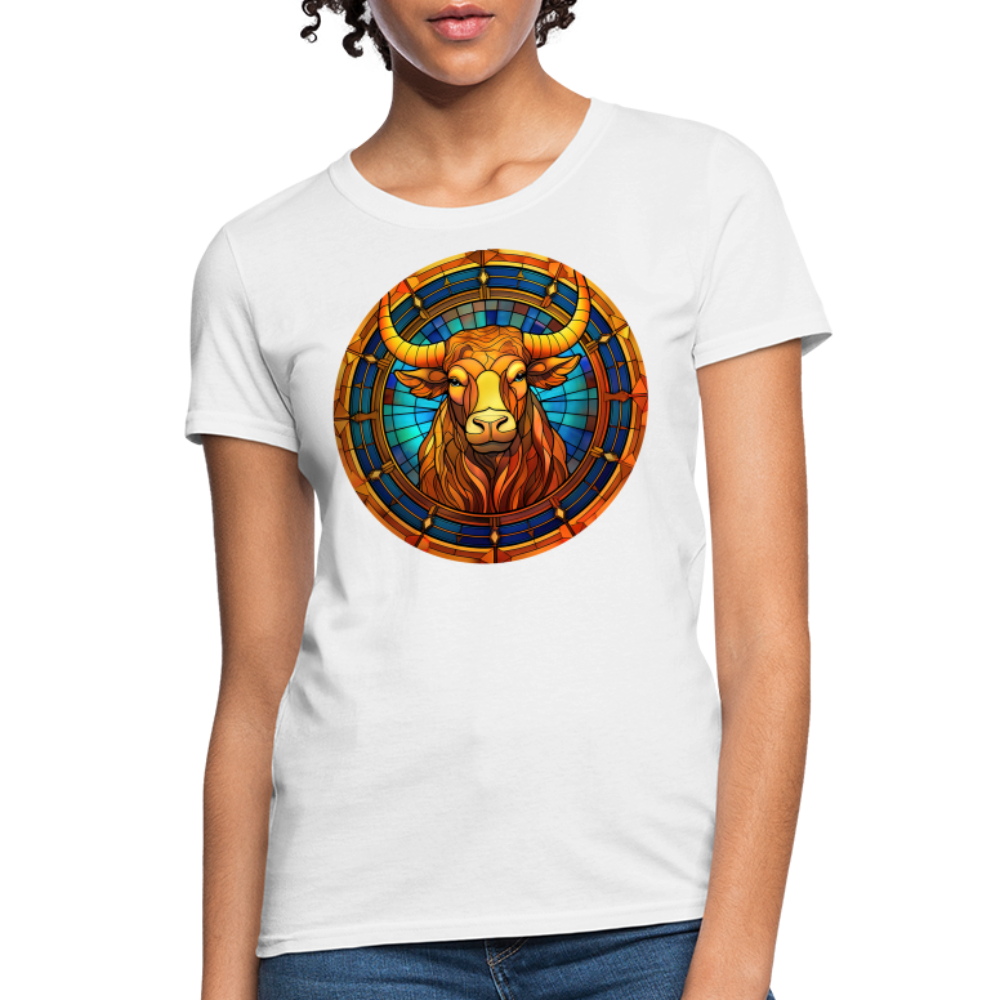 Women's Mosaic Taurus T-Shirt - white