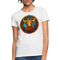 Thumbnail for Women's Mosaic Taurus T-Shirt - white