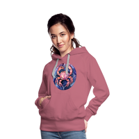 Thumbnail for Women’s Mythical Cancer Premium Hoodie - mauve