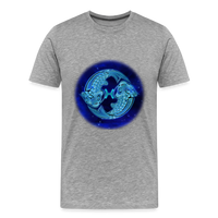 Thumbnail for Men's Pisces Premium T-Shirt - heather gray