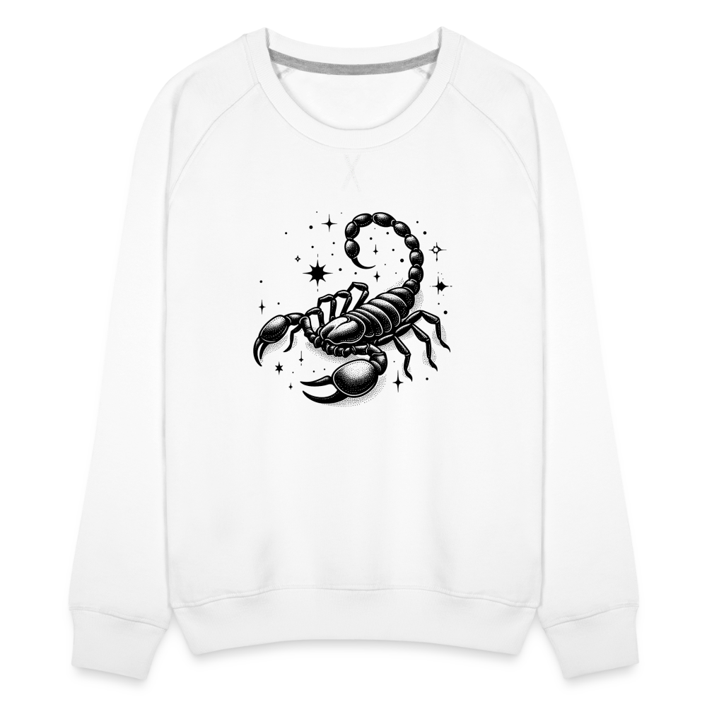 Women’s Magic Scorpio Premium Sweatshirt - white