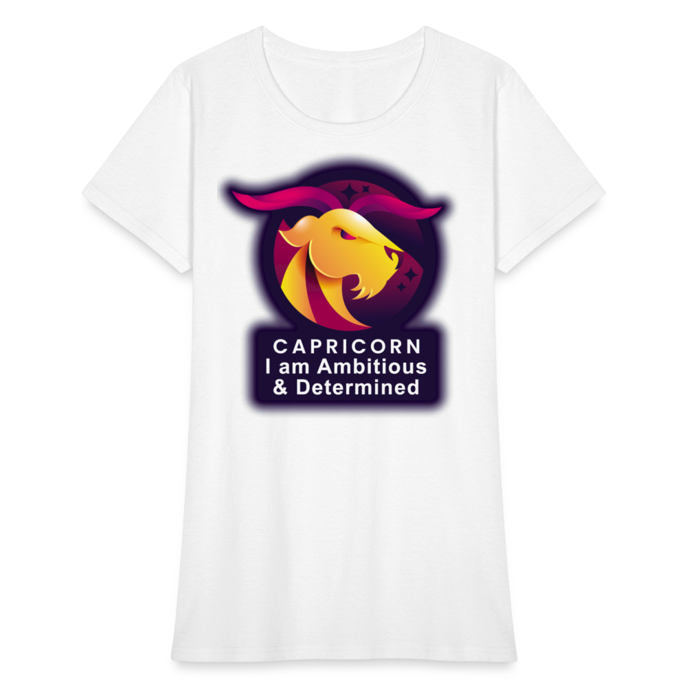 Women's Glow Capricorn T-Shirt - white