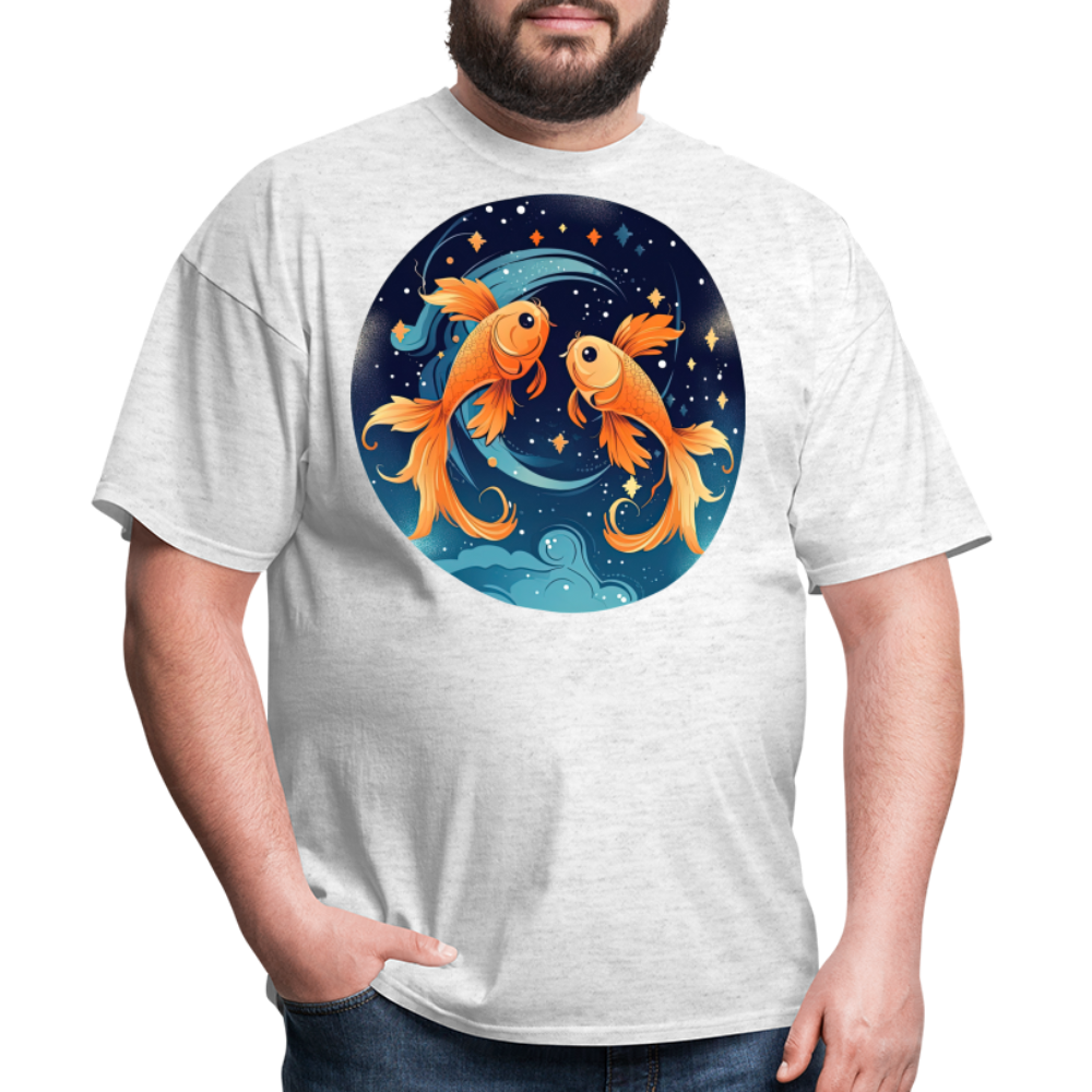 Men's Magic Pisces Classic T-Shirt - light heather gray