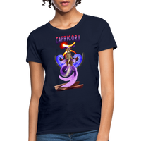 Thumbnail for Astral Capricorn Women's T-Shirt - navy