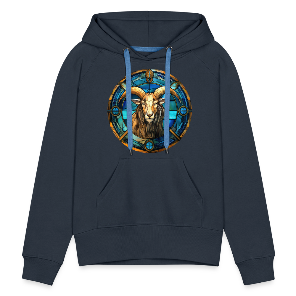 Women’s Mosaic Capricorn Premium Hoodie - navy