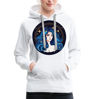 Thumbnail for Women’s Magic Virgo Premium Hoodie - white