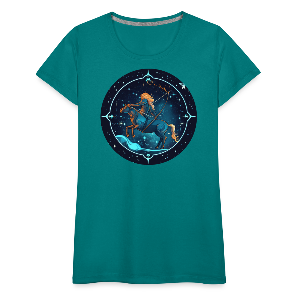 Women’s Magic Sagittarius Premium T-Shirt - teal