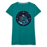 Thumbnail for Women’s Magic Sagittarius Premium T-Shirt - teal