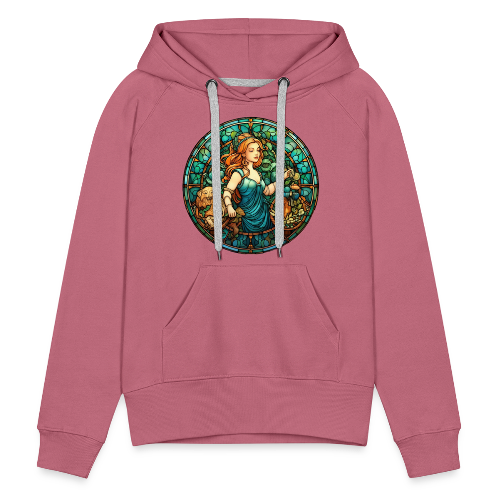 Women’s Mosaic Virgo Premium Hoodie - mauve