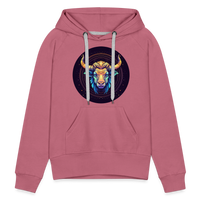 Thumbnail for Women’s Magic Taurus Premium Hoodie - mauve