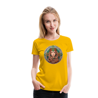 Thumbnail for Women’s Mythical Virgo Premium T-Shirt - sun yellow