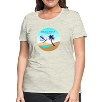 Thumbnail for Women's Dragonfly Oasis V.2 Premium T-Shirt - heather oatmeal