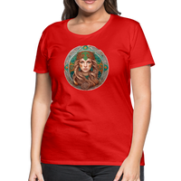 Thumbnail for Women’s Mythical Virgo Premium T-Shirt - red