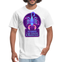 Thumbnail for Men's Neon Scorpio Classic T-Shirt - white