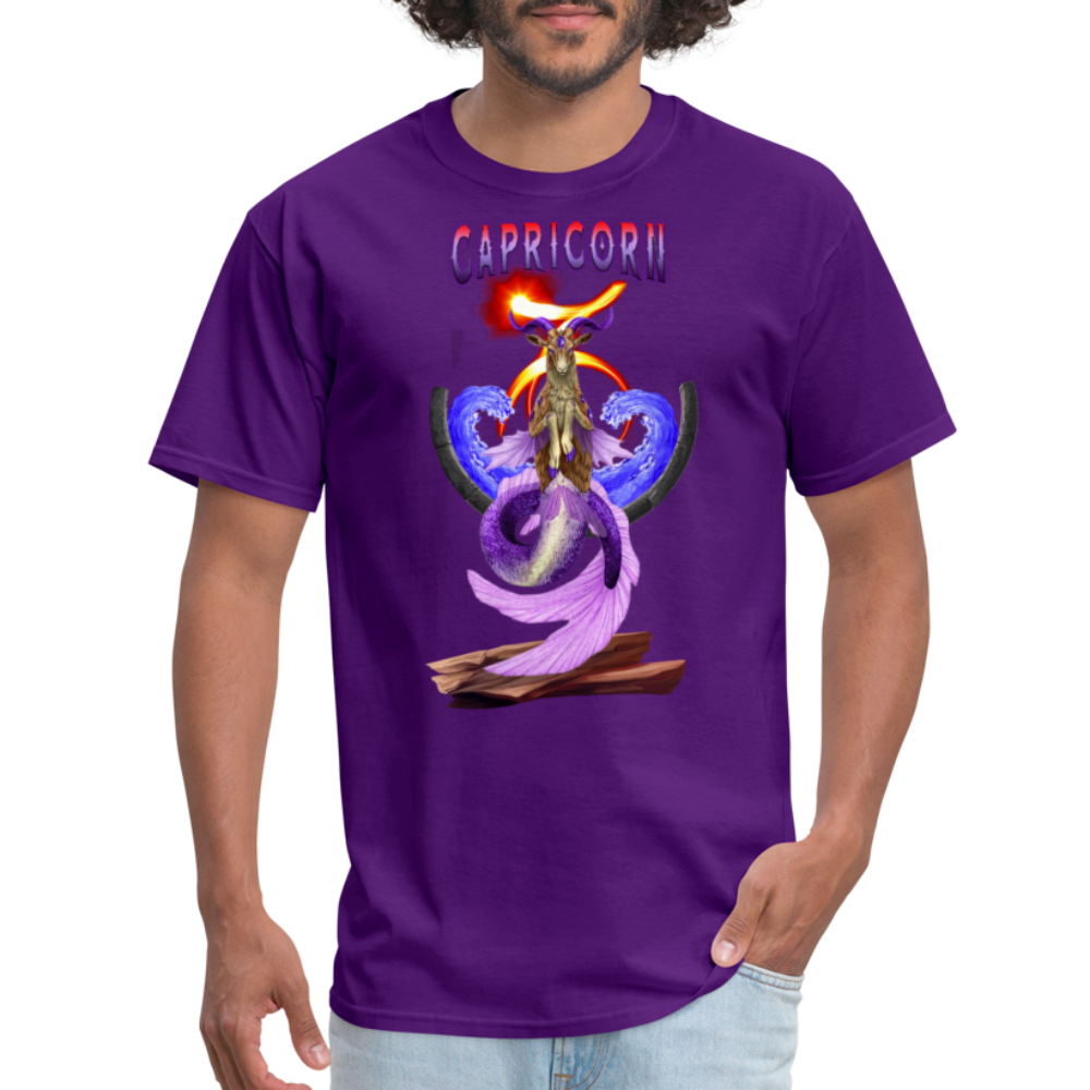 Men's Astral Capricorn Classic T-Shirt - purple