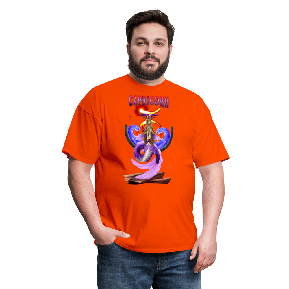 Men's Astral Capricorn Classic T-Shirt - orange