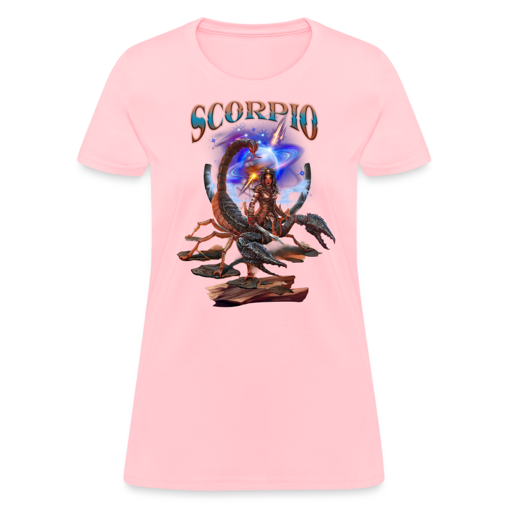 Women's Astral Scorpio T-Shirt - pink