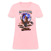 Thumbnail for Women's Astral Scorpio T-Shirt - pink