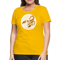 Thumbnail for Women’s Mosaic Scorpio Premium T-Shirt - sun yellow