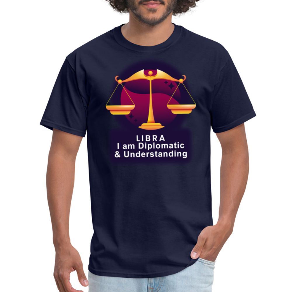 Men's Glow Libra Classic T-Shirt - navy