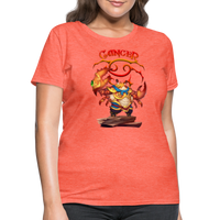 Thumbnail for Women's Astral Cancer T-Shirt - heather coral