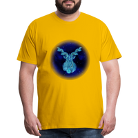 Thumbnail for Men's Stellar Capricorn Premium T-Shirt - sun yellow