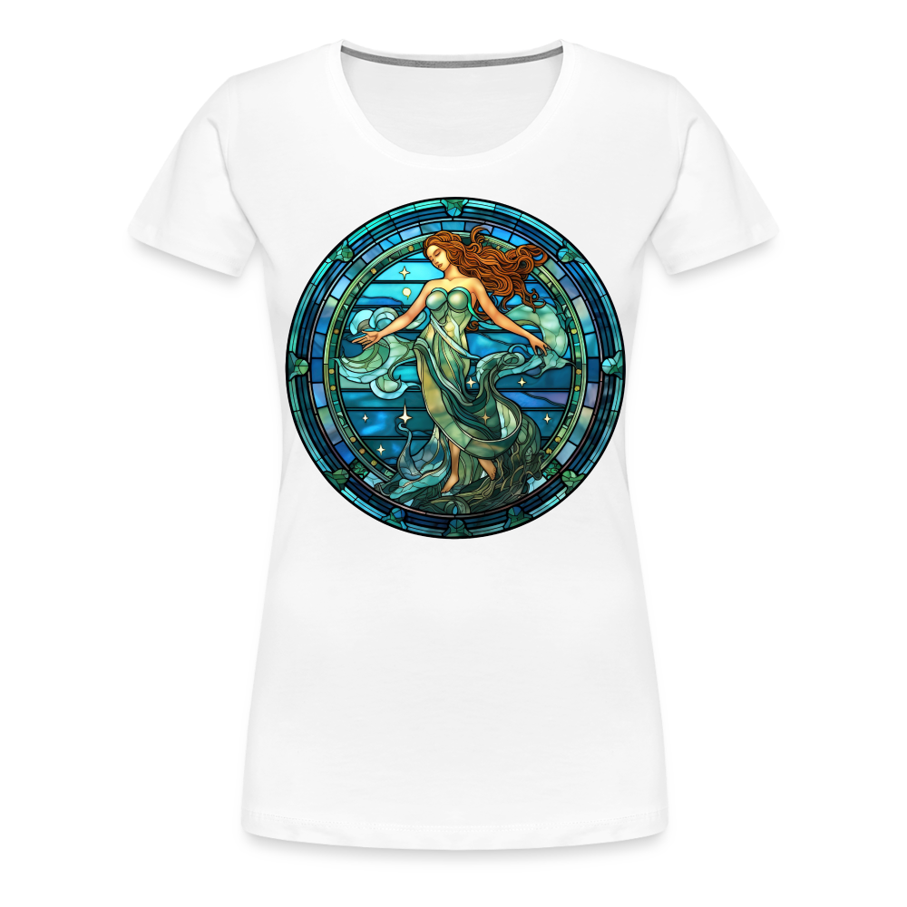 Women’s Mosaic Aquarius Premium T-Shirt - white