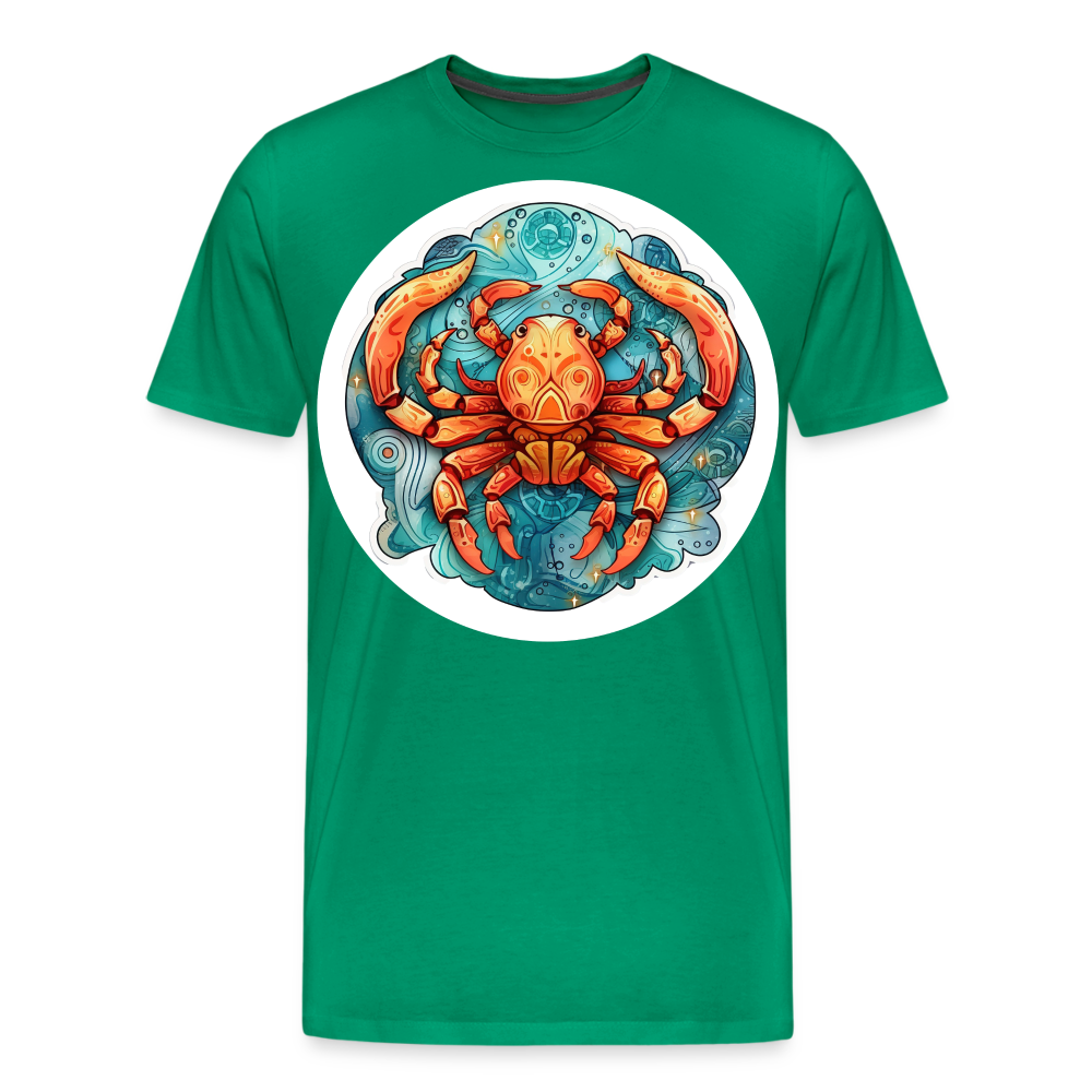 Men's Symbol Cancer Premium T-Shirt - kelly green