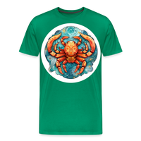 Thumbnail for Men's Symbol Cancer Premium T-Shirt - kelly green