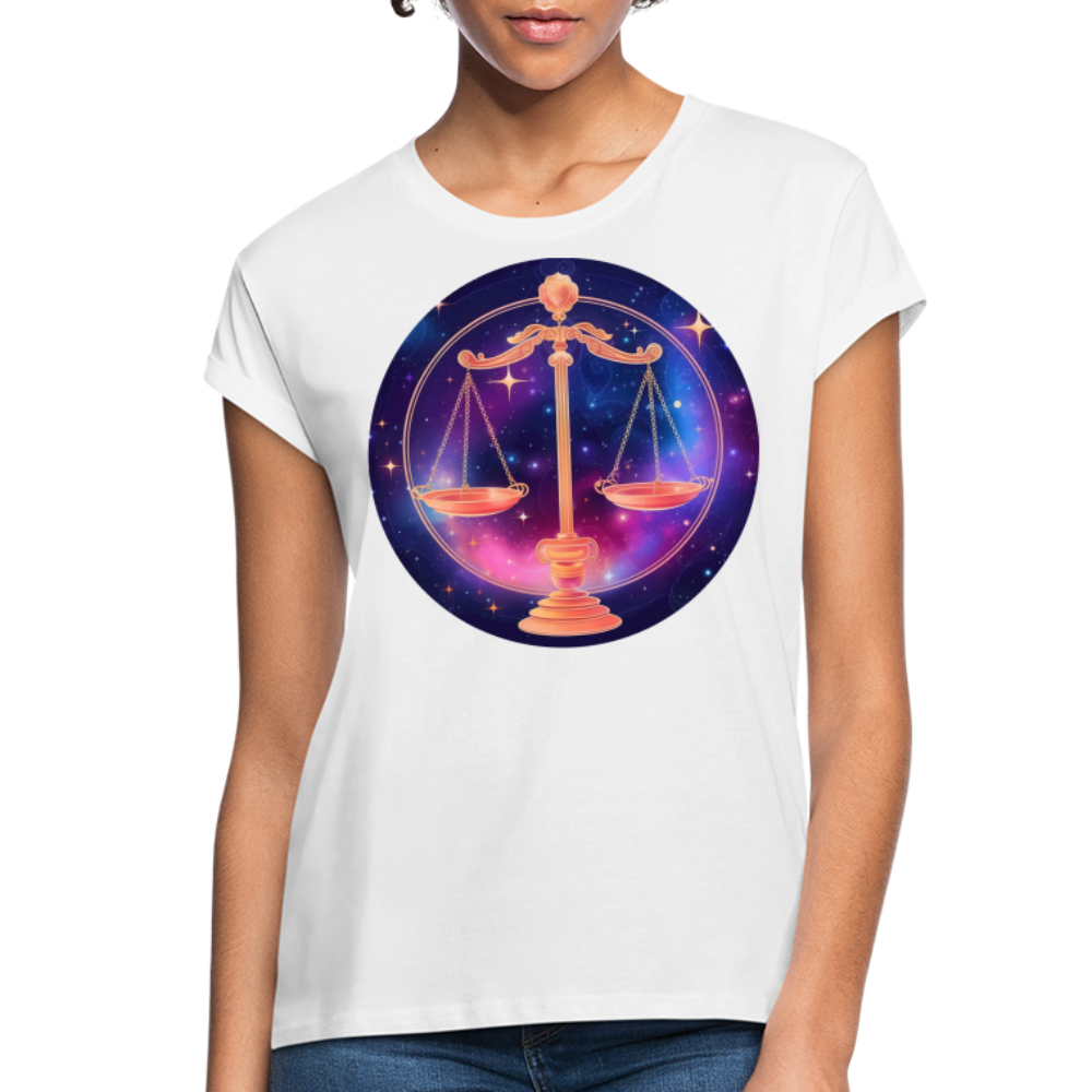 Women's Magic Libra Relaxed Fit T-Shirt - white