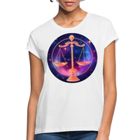 Thumbnail for Women's Magic Libra Relaxed Fit T-Shirt - white